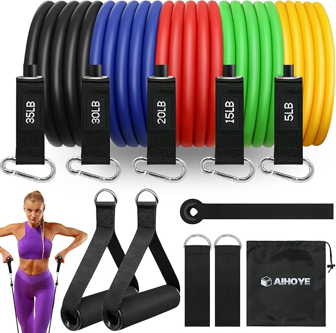 Aihoye Resistance Bands for Working Out, Exercise